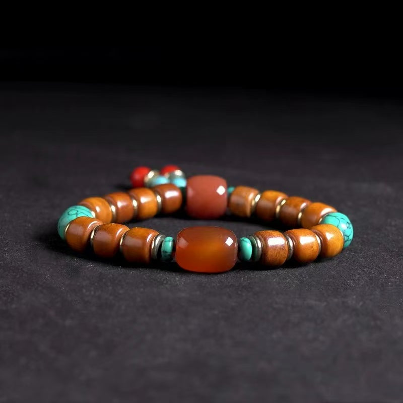 Tibet Lhasa Za Nobu original handmade yak bone bracelet